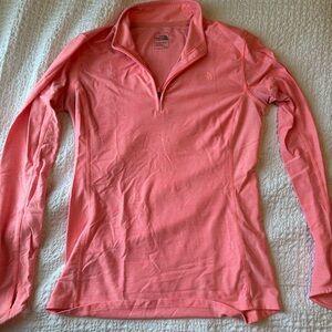 The North Face Coral Long Sleeve Quarter-Zip Top